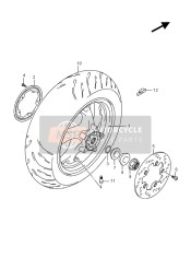 Ruota posteriore (AN400ZA E02)